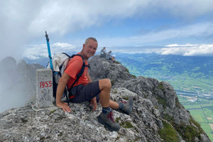 Heinz Egli takes kybun on a journey along the Via Alpina