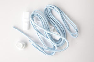 Shoelace aquamarine - for Ascona Sand